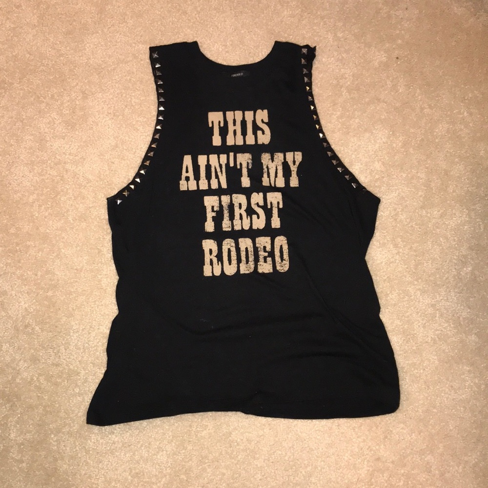 Forever 21 Rodeo Muscle Tank (15) - Picture 1 of 1
